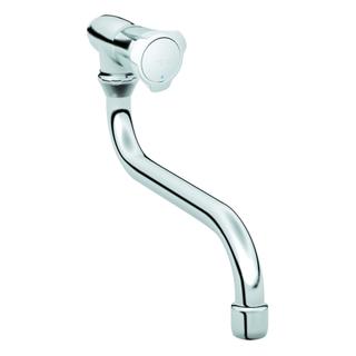GROHE Auslaufventil Costa 1/2", Griff, isol, verschr, M bl, W, ch