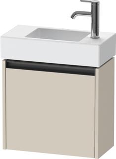 Duravit Waschtisch-Unterschrank Ketho.2 48,4x23,8cm, An L, T matt, 1 Tür, wandh