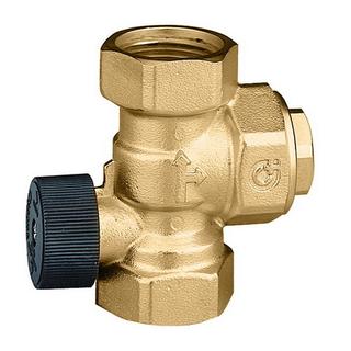 Caleffi Rückschlagventil 1 1/4", 2-W., Durchgang- o. Eckanschluss