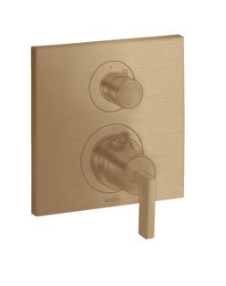 hansgrohe Fertigmontageset Axor Citterio UP-THM, m Absp-vtl, Hebel, brush. bron