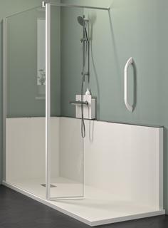 Kinedo Kinemagic Access 120x90 Ecke Halb Schwenkflügel Therm. 1HGriff Kglas