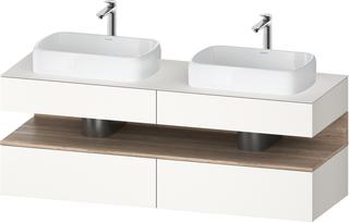 Duravit Waschtisch-Unterschrank Qatego 160x55x60cm, E Ma/w m, Pl, B bs, B