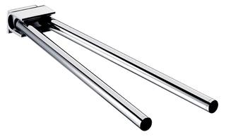 EMCO Handtuchhalter System 2 446mm, chrom, 2-armig, schwenkbar