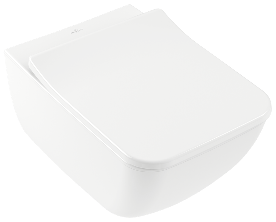 Artikelbild 2 des Artikels „V&B Wand-Tiefspül-WC VENTICELLO 37,5x56cm, D-Flush, randlos, weiß C-plus weiß C-plus“