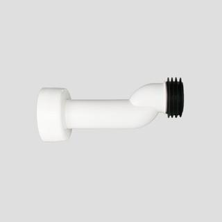 Sanit WC-Anschluss-Set d= 45x210mm, weiß, etagiert um 25mm