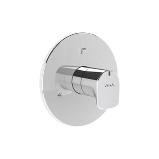 VitrA Fertigmontageset V-Box Root Round UP-3-Wege Umsteller, chrom