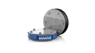 Crassus Press-Blindstopfen Typ ED 60-80mm, Kernb//Futter 125mm, 1 bar, V4A