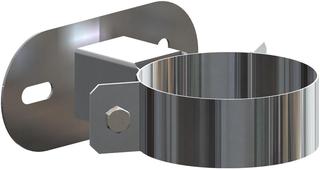 ATEC Wandabstandhalter DN 60/100, 50mm, PP, Edelstahl blank