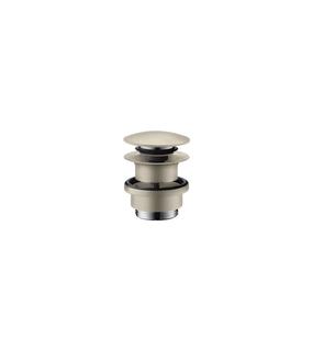 hansgrohe Push-Open-Ablaufgarnitur f WT- und Bidetmischer, brushed nickel