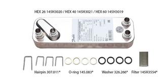 Danfoss Service Kit, HEX 40-Platten Wärmetauscher für EvoFlat(TM)