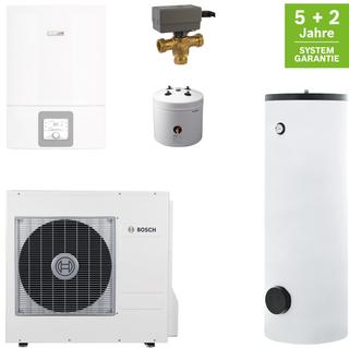 BOSCH Splitwärmepumpen-Paket BOPA CS308 CS3400iAWS 4 OR-S / 10 E, BST 50, HR200