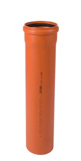Ostendorf KG Rohr SN 4 Coex EM DN/OD 125x3,2mm, 1000mm, mit Muffe