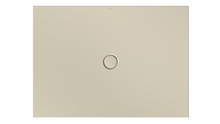 Duschfläche BetteFloor 5851 140x100cm, Gl, Mini-Wannenträger, beige