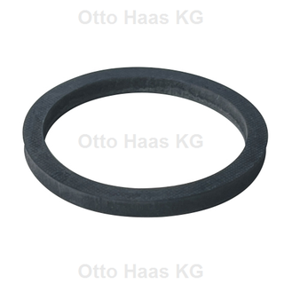 HAAS Dichtung 30,5x37x3,0mm, 1", Gummi, schwarz