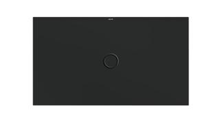 Duschfläche BetteFloor 5801 140x80cm, Mini-Wannenträger, ebony