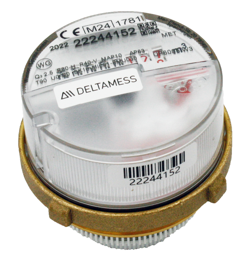 Artikelbild 1 des Artikels „Deltamess Messkapsel M64x2, MK3, Q3 2,5 cbm/h, warm warm“