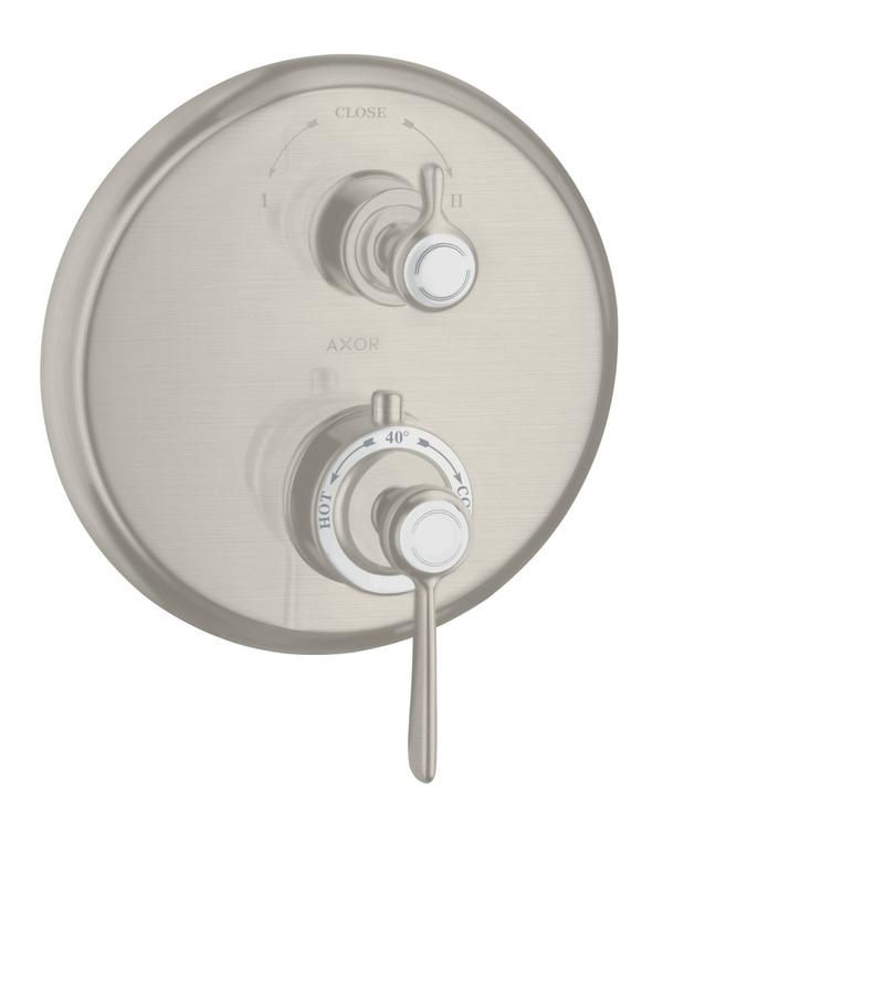 Artikelbild 1 des Artikels „hansgrohe Fertigmontageset Axor Montreux UP-THM, m Ab- + Um-V, HG, Edelst.-Optik Edelstahl Finish“