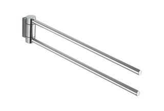 Keuco Handtuchhalter Plan 2-armig, schwenkbar, 438mm, verchromt