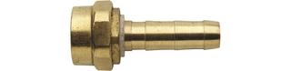 ASW Spritzdüse Siro für Schlauch 1/2", drehbar, Messing roh