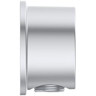 IS Wandanschlussbogen Atelier Idealrain UP, rund, silver