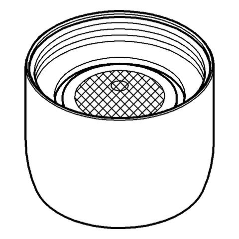 Artikelbild 2 des Artikels „GROHE Mousseur 13928 Durchflussklasse A 13,5-15l/min 3bar M22x1 mattchrom “