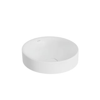 VitrA Aufsatzschale New Metropole 40x40x17cm, rd, o. ÜL.Schl., Edelweiß