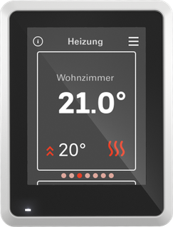 Nibe Raumeinheit/Fernbedienung RMU S40 m Touchdisp., m Feuchte- u Fühler