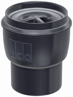 ACO Bodenablauf Easyflow Standard DN 100, 90Grad, senkrecht, Kunststoff