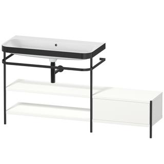 Duravit MWT-Kombi Happy D.2 Plus 160x49cm, o. HL, we matt, seitl. Anb re