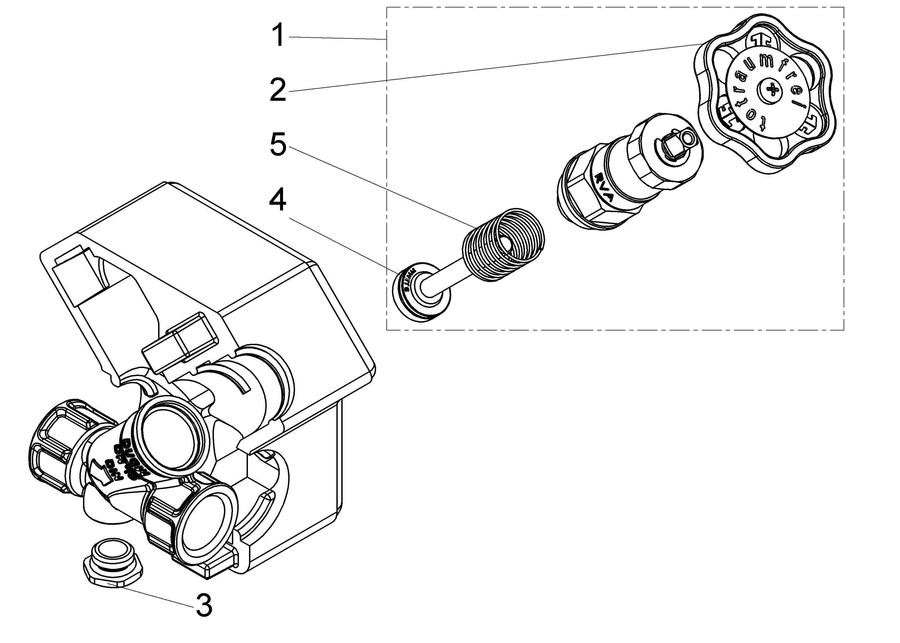 Artikelbild 3 des Artikels „Schlösser KFR-Ventil DG1625 DN 15, Rp 1/2, m DS, o Entl., nstg Spin. DN 15, Rp 1/2“
