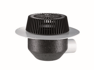 Dallmer Dachablauf SuperDrain 64 PVC DN 70, wärmegedämmt