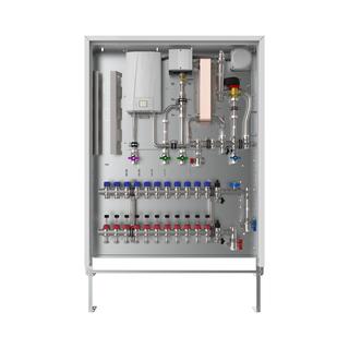 Strawa Whg-Station Friwara WSHY1-4L63-Cu 8 HK, hybrid, 11-13,5 kW, Aufputzschrank