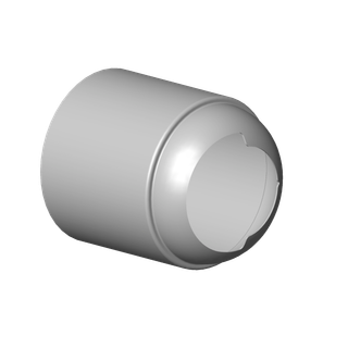 DO Haube ERSATZTEILE 091102295 D 50 x 58 mm Platin gebürstet