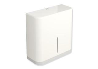 HEWI Großrollenhalter 360x364x147mm, Korp reinweiß, lichtgrau
