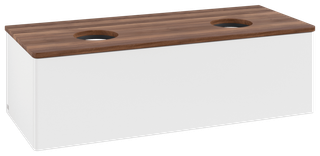 V&B WT-Unterschrank o. F-Struktur Antao 120x36x50cm, WBP-farbe w. wal, wh. m Lac