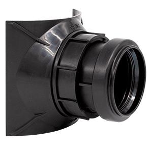 Airfit Schraubabzweig DN 110x50, schwarz