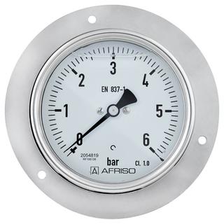 AFRISO Rohrfeder-Glyzerinmanometer RF100Gly 0/40bar G1/2B ax Kl.1,0 D831