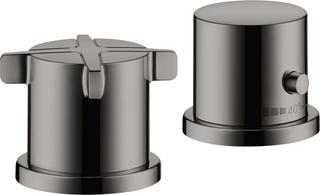 hansgrohe Fertigset Axor Citterio E 2-L-BW-Rand-Arm., m Therm., pol. bla vc