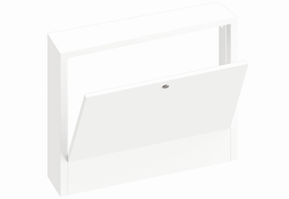Purmo Verteilerschrank onWall Größe 6, 1250mm, Aufputz
