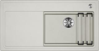 Blanco Spüle ETAGON XL 6 S SILGRANIT 100x51cm, softweiß, Be r, m AL-Fbd./Zu