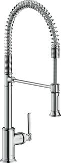 hansgrohe SPT 210 Axor Montreux SemiPr Schwenkb. 360Grad, polished black chrome