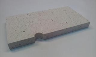 A Brennkammertür Schaulochsteinhälfte BG SH40/60
