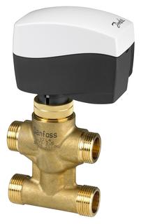 Danfoss 4-Wege-Ventil VZL 4 DN 20, kvs 2,5/1,6