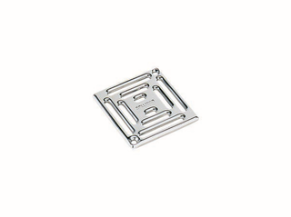 Dallmer Rost EN 90 90x90mm, Edelstahl 1.4301, mit Schrauben