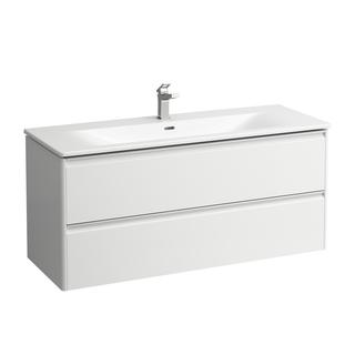 Laufen Waschtisch PALACE Set Base 120x54,3x45cm, L, 2 L., Le AL elo, we ma