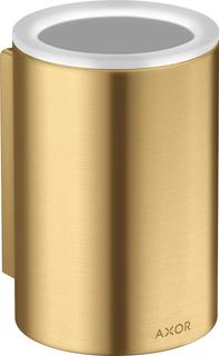 hansgrohe Zahnb Axor Universal Circular d 76x114mm, Wd-mont., brushed gold optic
