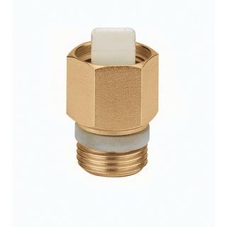 Caleffi Absperrventil 1/2"x1/2" AG, o. PTFE-Ring, automatisch