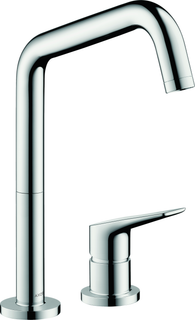 hansgrohe 2-Loch-Spültisch-Einhebelmischer 240 Axor Citterio M mit Schwenkauslauf, EcoSmart