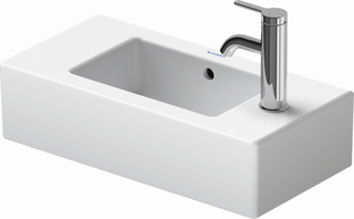 Duravit Möbel-Handwaschbecken Vero 50x25cm, m ÜL, HLB, HL rechts, weiß