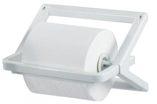 CWS Rollenpapierspender UNI Clearplus f Ind, Wand-/Tischmontage, Kunstst., we.